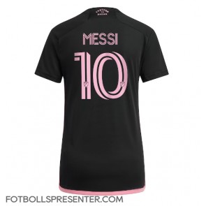 Inter Miami Lionel Messi #10 Borta Matchtröja Dam 2023-24 Kortärmad